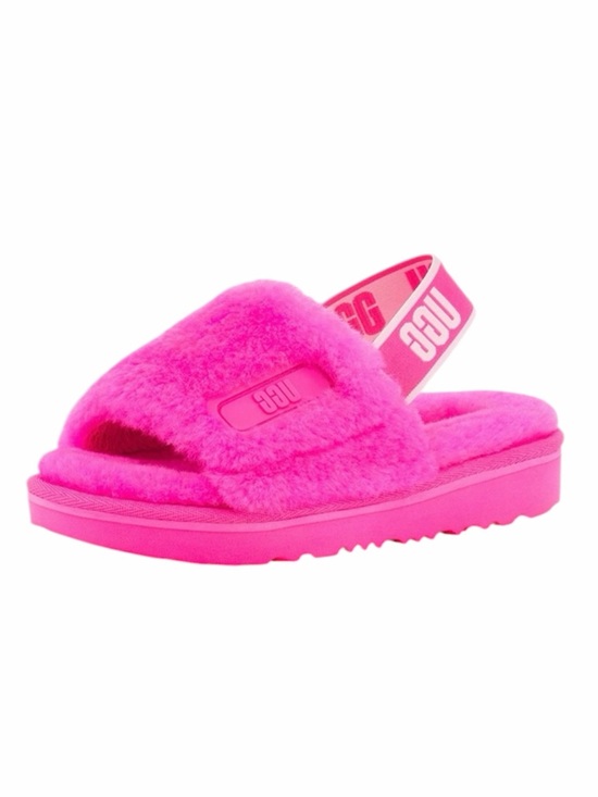 UGG Shoes - Ugg Disco Sheepskin Slides Women’s Taffy Pink